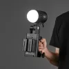 Conjunto de acessórios Godox ML-AK para luzes LED da série ML (cúpula difusora, difusor de silicone, mini refletor, grelha de favos, filtros de cor)