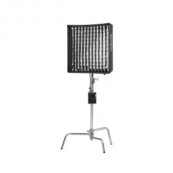Tapete de luz LED RGB flexível Godox FL200R K1 200W com controlador, X-Mount e bolsa