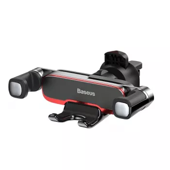 Suporte de ventilação automóvel com gravidade lateral Baseus - preto