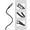 Cabo USB-C para USB-C UGREEN 100W 5A preto 1,5m