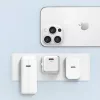 Carregador de parede USAMS X-ron Series 30W USB-C PD3.0, Branco (ficha EU) - US-CC186