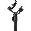 Estabilizador de smartphone Zhiyun Smooth 5S AI com luz de preenchimento magnética, estabilizador de 3 eixos, carga útil de 300g, Preto