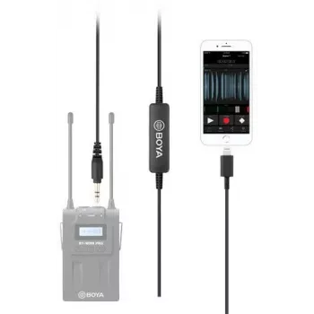 Boya 35C-L adaptador de 3,5 mm para Lightning (35C-L)