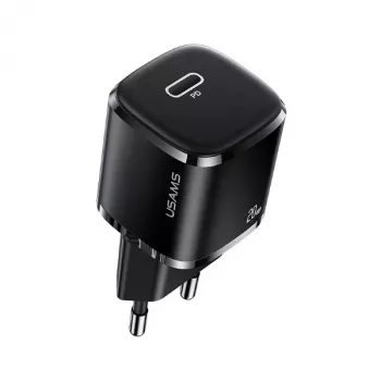 Carregador de parede USAMS T36 Mini 20W USB-C PD preto