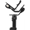 Estabilizador gimbal de câmara de 3 eixos ZHIYUN CRANE 4 COMBO com carga útil de 6kg, 12h de bateria, ecrã tátil e luz de preenchimento, preto