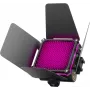 Luz de preenchimento LED RGB Zhiyun M20C COMBO com fixação magnética, 20W, 2700K-6500K, CRI≥95, ecrã OLED, controlo por app Bluetooth, mini tripé, difusor, grid, bolsa de armazenamento