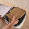 Conjunto de organização de roupa PGYTECH - 4 sacos de viagem com saco para sapatos e saco para roupa suja, cinzento