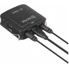 BOYA BY-DM20 microfone condensador estéreo digital de 2 canais com ligação USB-C, Lightning e USB-A, omnidirecional, 25Hz-20kHz, para iOS, Android, Windows, Mac