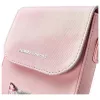 Nimmy Big Eyed Pet 2.0 bolsa de telemóvel gato - bolsa cruzada rosa para smartphones até 6,7