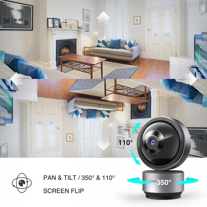 Arenti DOME1-32 câmara de segurança Wi-Fi 2K QHD com rotação/inclinação