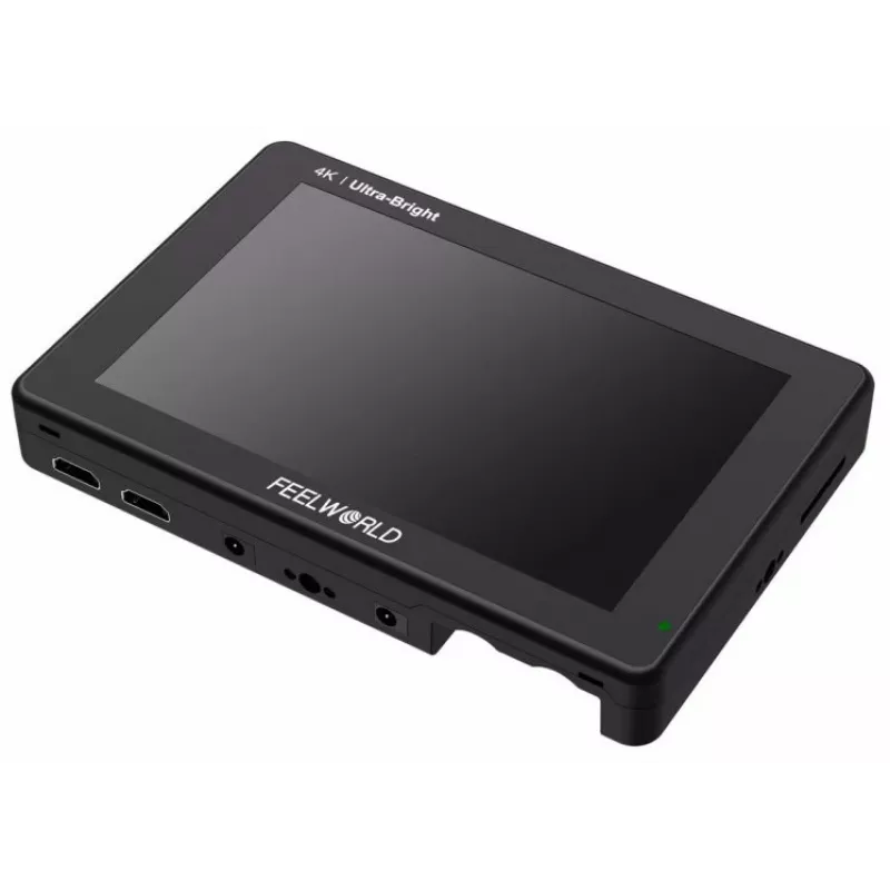 FEELWORLD LUT7 Monitor de Campo On-Camera de 7 Polegadas 2200nit 1920x1200 Ecrã Tátil 4K HDMI com 3D LUT, HDR, Waveform, Duplo NP-F
