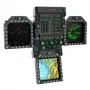 Moza Racing Pacote Painel FMP18 – Painel de Controlo Sim-Racing com 18 Entradas e Retroiluminação RGB