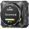 Sistema de microfone sem fios Saramonic BLINKME B2 para 2 pessoas com ecrã tátil, gravação integrada e estojo de carregamento