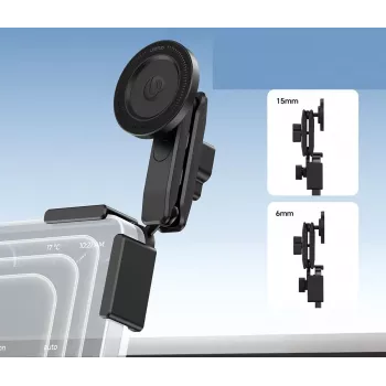 Suporte magnético para telemóvel ULANZI SK28 MagSafe para ecrã de navegação de automóvel