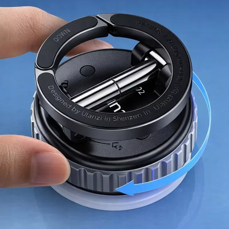Suporte de telemóvel ULANZI MA40 MagSafe com ventosa de vácuo e rotação 360° para painel, para-brisas e secretária