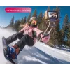 Pega de mini tripé magnético ULANZI MA37 para DJI Osmo Action 6 Nano Arca-Swiss cinzento
