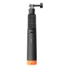 Pau de selfie à prova de água TELESIN com comando para câmaras DJI Osmo Action, 15m IPX8, extensível até 60cm, preto