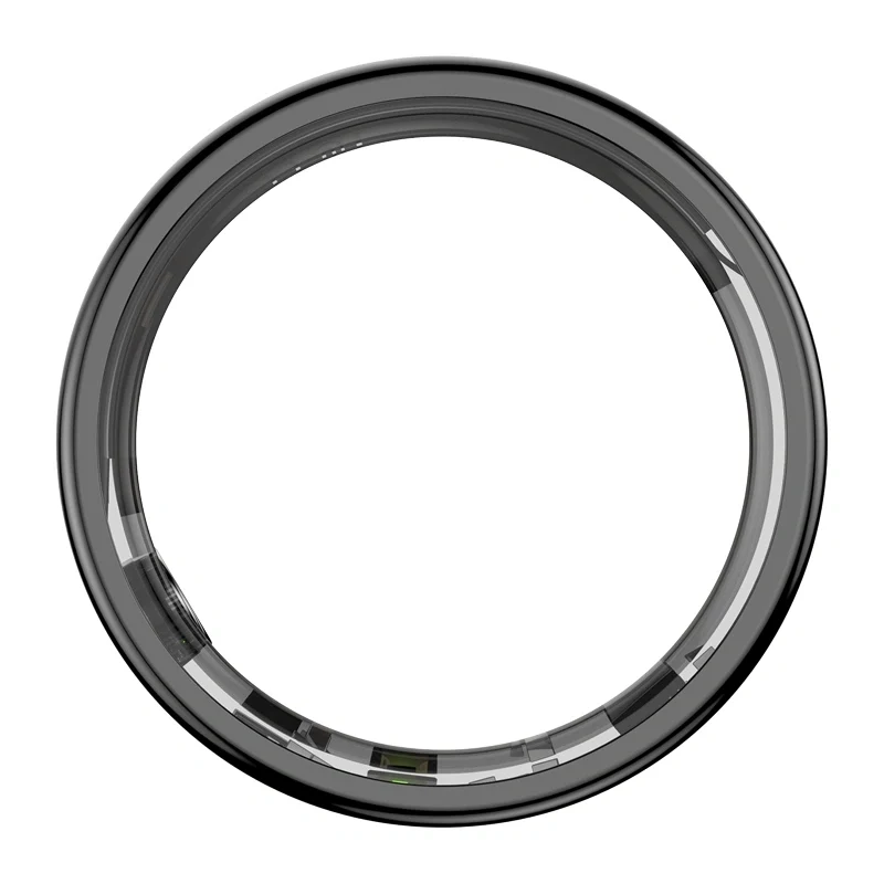 COLMI RING2 8 Anel inteligente, tamanho 8, preto – monitor de fitness e saúde