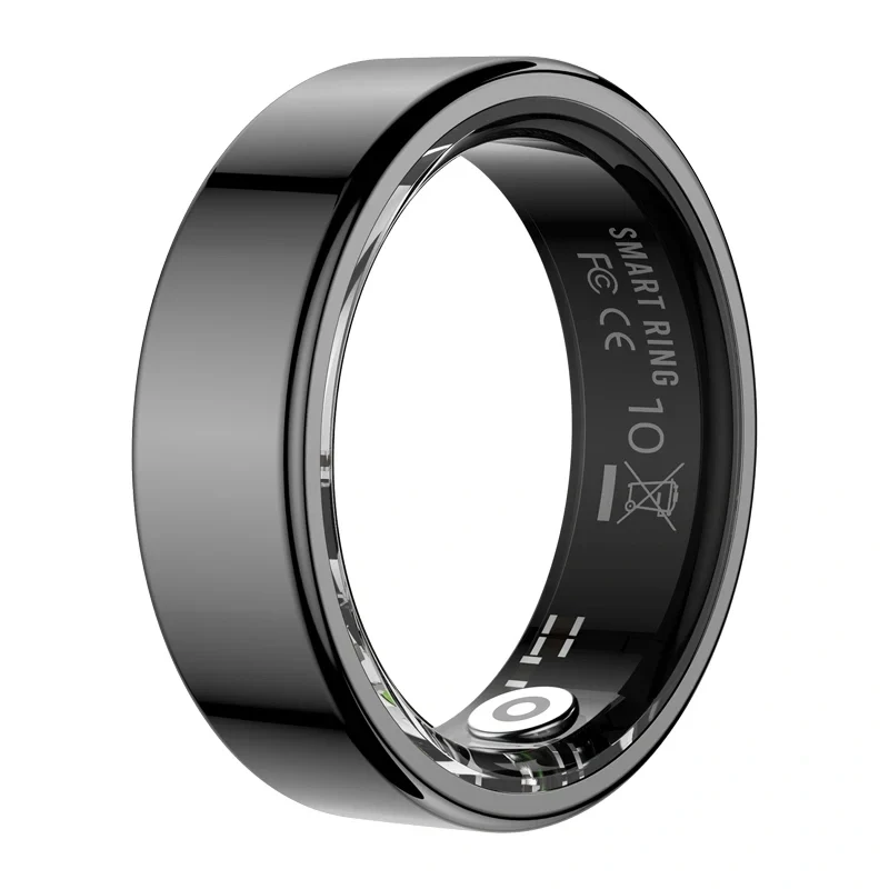 COLMI RING2 8 Anel inteligente, tamanho 8, preto – monitor de fitness e saúde