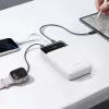 CUKTECH LPB252N Powerbank 120W 25000mAh com cabo USB-C integrado - branco
