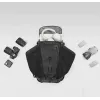 ULANZI BP10 Mochila para câmara expansível 25-28L para DSLR/sem espelho, drone, portátil de 16 polegadas, preta