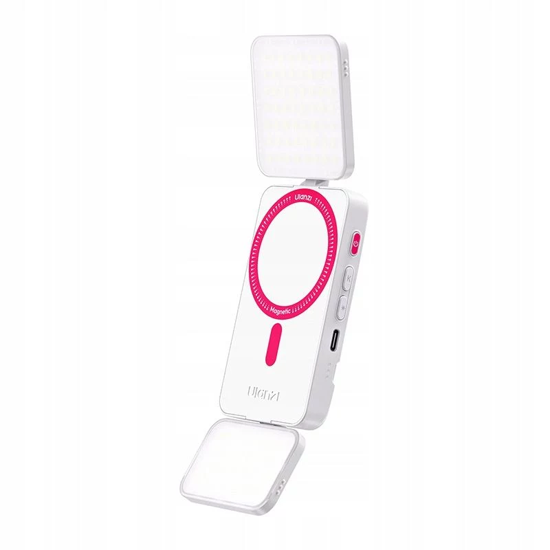 ULANZI GL01 GlowUp Luz de selfie LED MagSafe para iPhone, 2500K-9000K, CRI 97, branca