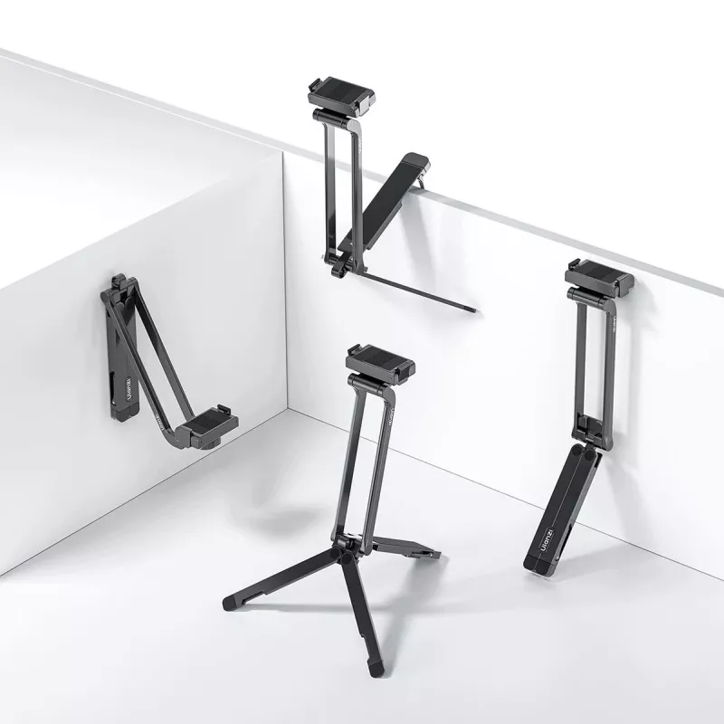 ULANZI MA70 Mini tripé magnético com pega para DJI Osmo Action 3/4/5 Pro, GoPro, Insta360, smartphones - preto