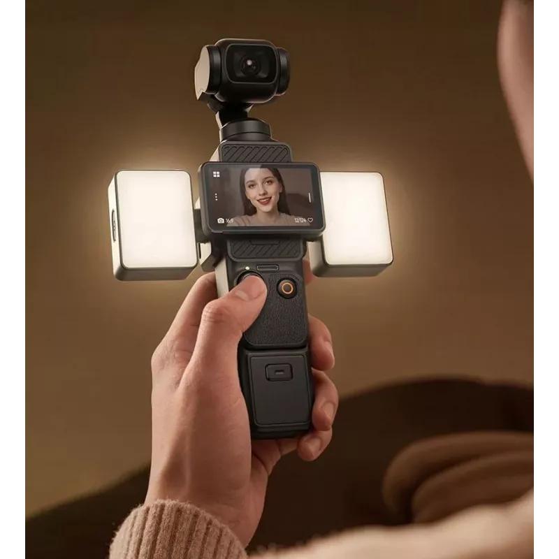 Luz LED magnética dupla Ulanzi LM06 para DJI Osmo Pocket 3/4