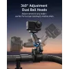 TELESIN Magic Arm Suporte com braço mágico para DJI Osmo Action 5 Pro/4/3, Osmo 360, GoPro, Insta360 – S3-HBM-14-TDJ