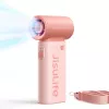 JISULIFE Life9 Ventilador de mão 3600mAh USB-C Ventilador de mesa dobrável portátil - rosa