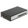 Switch PoE Tiandy TC-P3S06 de 4 portas com 2 portas uplink, orçamento 65W, IEEE 802.3af/at, não gerido, montagem em secretária/parede