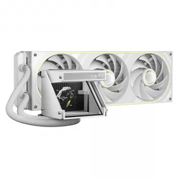 Refrigeração líquida AIO para CPU TRYX HOLO ARGB 360 branca