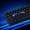 Teclado gaming magnético Hall Effect MCHOSE Ace 60 Pro, TTC Uranus Magnetic Switch-SE, preto (Ace60-5A)