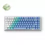 Teclado gaming mecânico tri-mode 75% MCHOSE G75-12A, gasket-mount, hot-swappable, RGB
