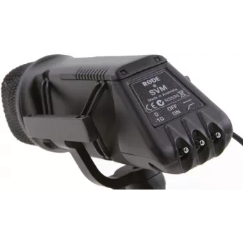 Rode SVM microfone de vídeo estéreo com suspensão Rycote-Lyre