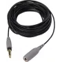 Rode SC1 cabo de extensão TRRS de 6m para microfones smartLav - preto
