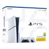 Consola Sony PlayStation 5 Slim Disc Edition 1TB - branco e preto