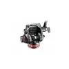 Cabeça de vídeo fluida Manfrotto MVH502AH com base plana, carga útil de 4 kg, base de 75 mm, preto