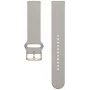 Pulseira de silicone Polar Ignite 3 20 mm S-L, Greige