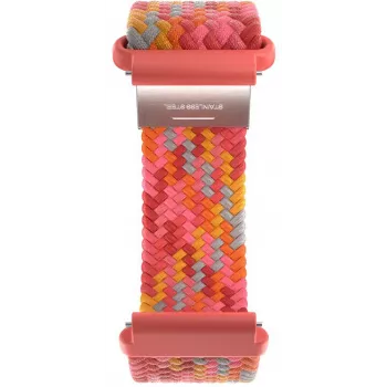 Polar bracelete de relógio 20 mm S/L, vermelha entrançada (910111831)