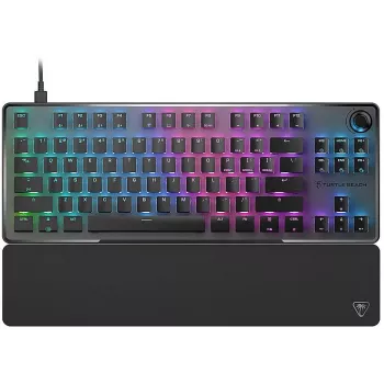 Teclado de gaming mecânico Turtle Beach Vulcan II TKL Pro, preto, switches lineares, layout US