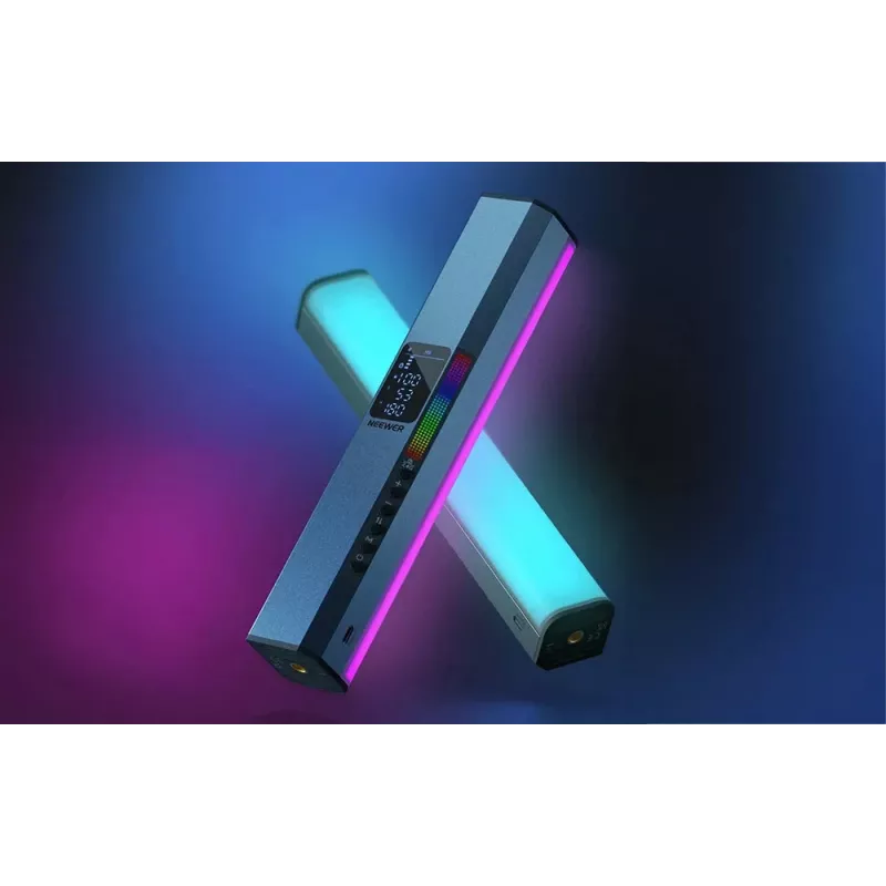 Luz LED RGB em barra Neewer RGB1 10W, magnética