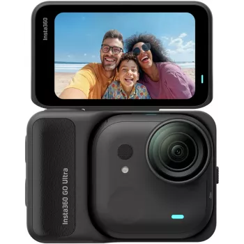 Câmara de ação Insta360 GO Ultra Cycling Bundle, preta (CINSABEA-GOULTRA-CYCLE-BLK)