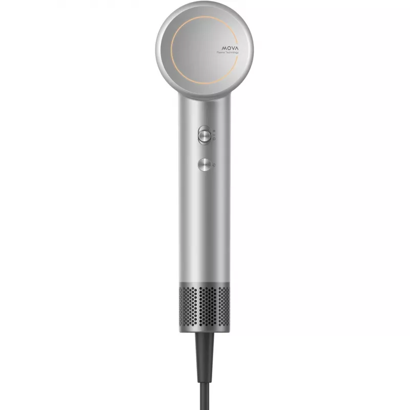 MOVA Shine 10 secador de cabelo 1600 W prateado iões cerâmica paragem a frio concentrador