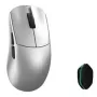 WLMouse YING rato gaming sem fios de magnésio, PAW3950HS, polling 8K, interruptores óticos Omron - prateado