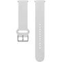Pulseira de silicone Polar Ignite 3 20 mm S-L, Branco