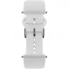 Pulseira de silicone Polar Ignite 3 20 mm S-L, Branco