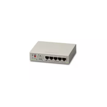 Switch de secretária Allied Telesis CentreCOM AT-GS910/5E-50 5 portas Gigabit Ethernet não gerido