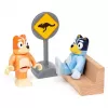 RAVENSBURGER World - Conjunto de comboio de brincar Bluey Travel Train