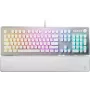 Teclado mecânico de gaming Turtle Beach Vulcan II, branco ártico, interruptores óticos lineares, layout US